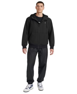 Men's Sport Shell Hooded Zipper Jacket 