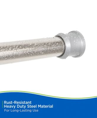 Twist Fit™ No Tools Shower Curtain Rod, 42-72"