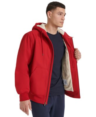 Men's Sport Shell Hooded Zipper Jacket 