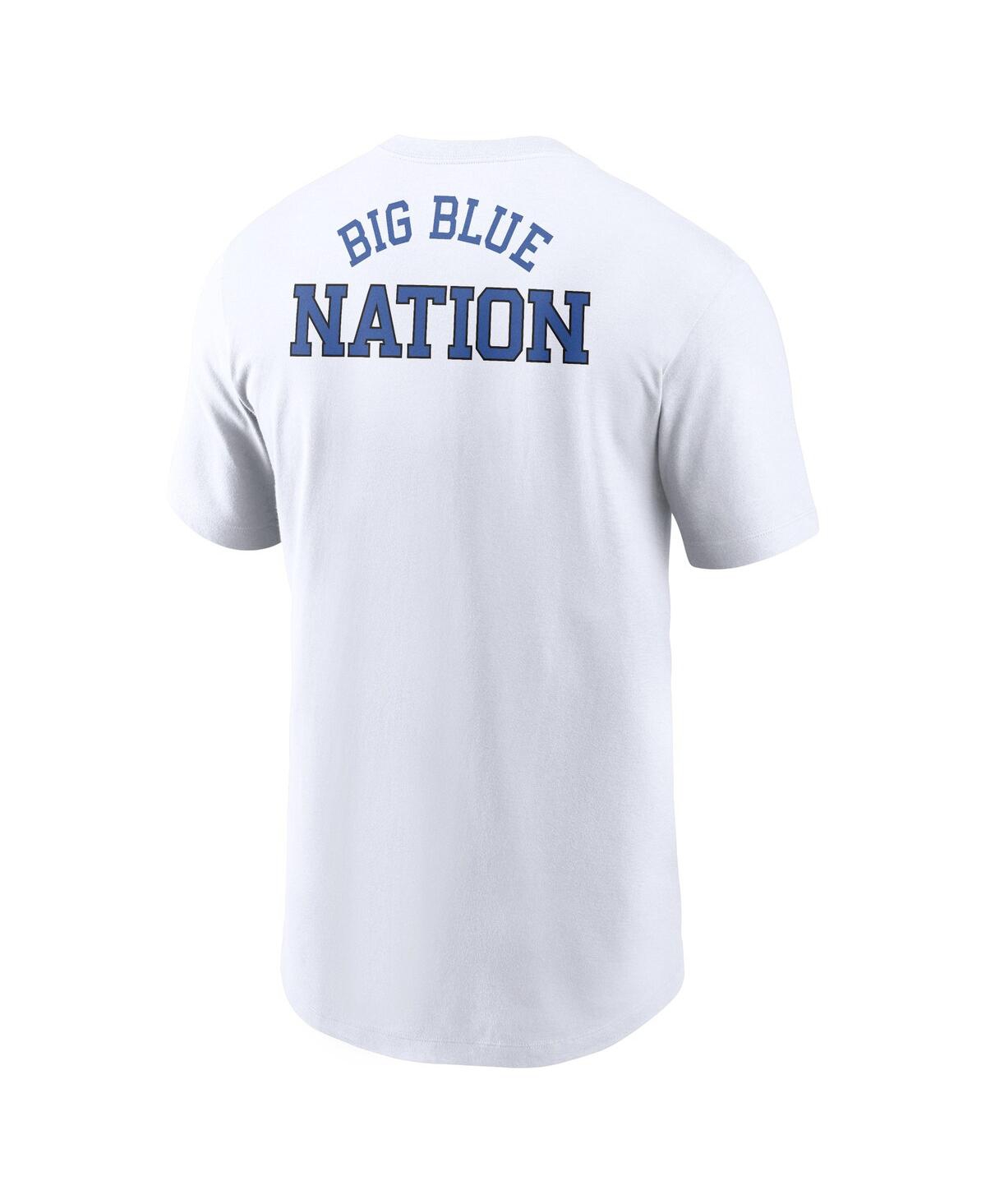 Nike Men'sKentucky Wildcats Blitz 2-Hit T-Shirt - White
