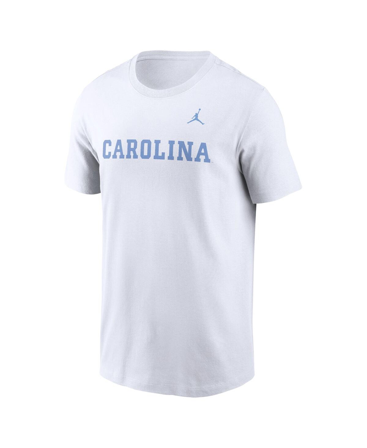 Jordan Men's North Carolina Tar Heels Primetime Evergreen Wordmark T-Shirt