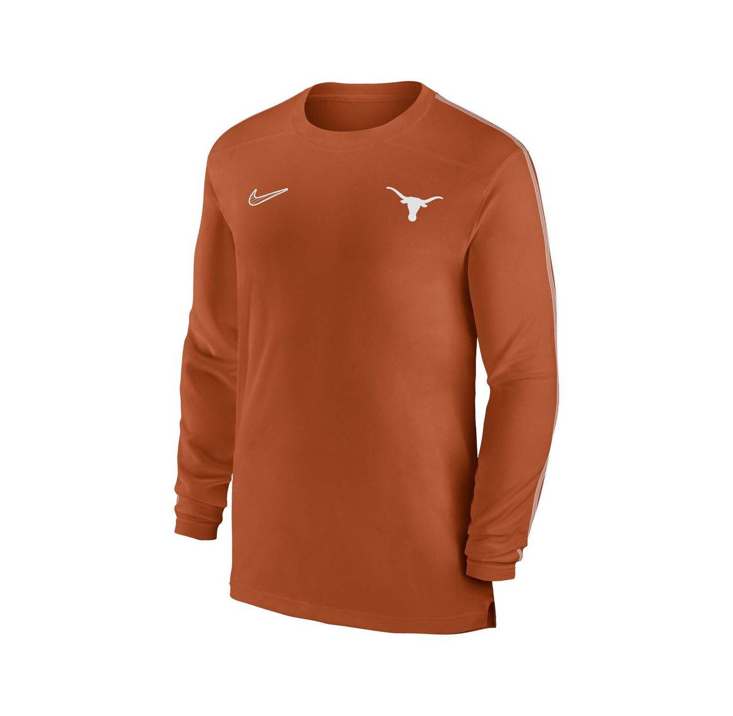Men's Texas Longhorns 2024 Sideline Coach UV Performance Long Sleeve T-Shirt