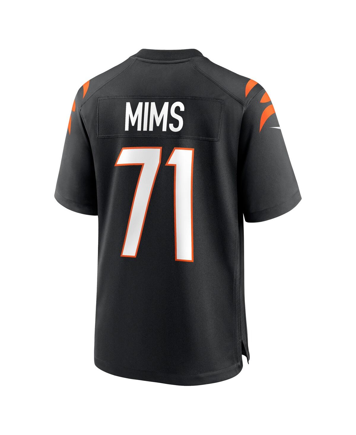 Nike Men's Amarius MimsCincinnati Bengals 2024 Nfl Draft First Round Pick Player Game Jersey - Black