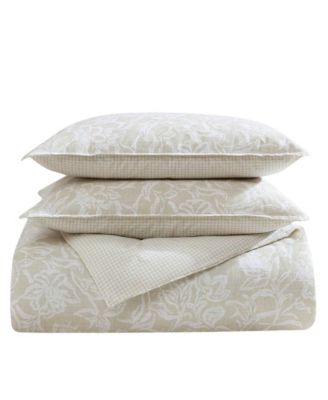Tortola Reversible 3 Piece Comforter Set, Full/Queen