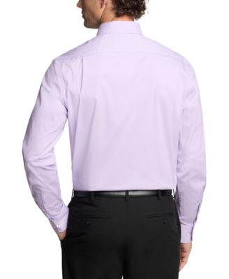 Men's Regular Fit Wrinkle Resistant Stretch Dress Shirt