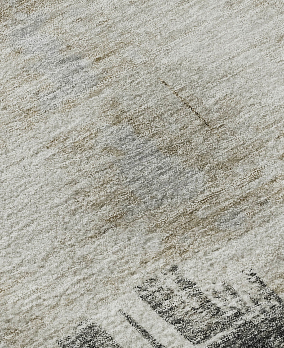 Dalyn Trevi Washable Tv18 10'x14' Area Rug In Gray