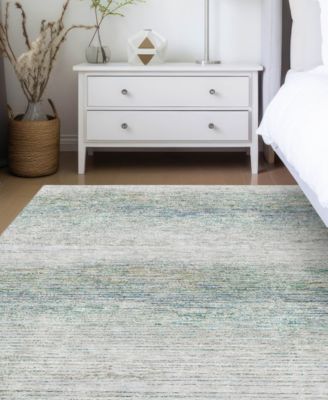 Trevi Washable TV1 2'3"x7'6" Runner Area Rug