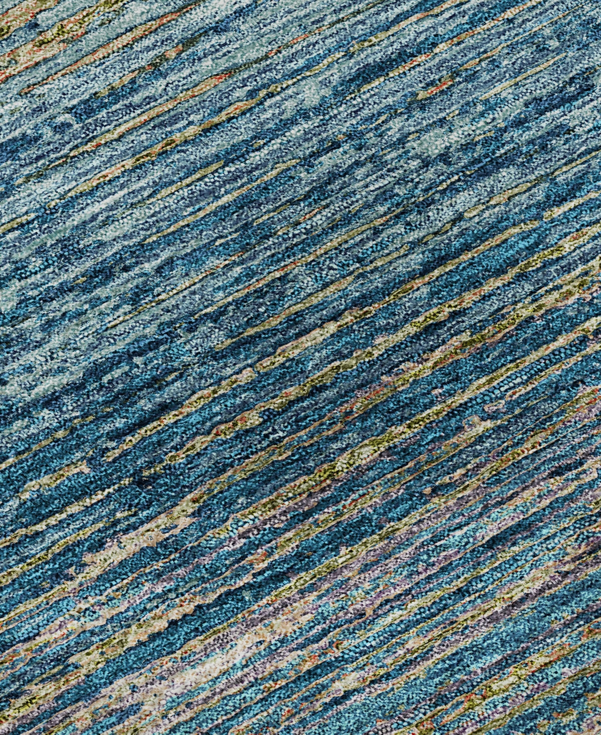 Dalyn Trevi Washable Tv1 8'x10' Area Rug In Denim