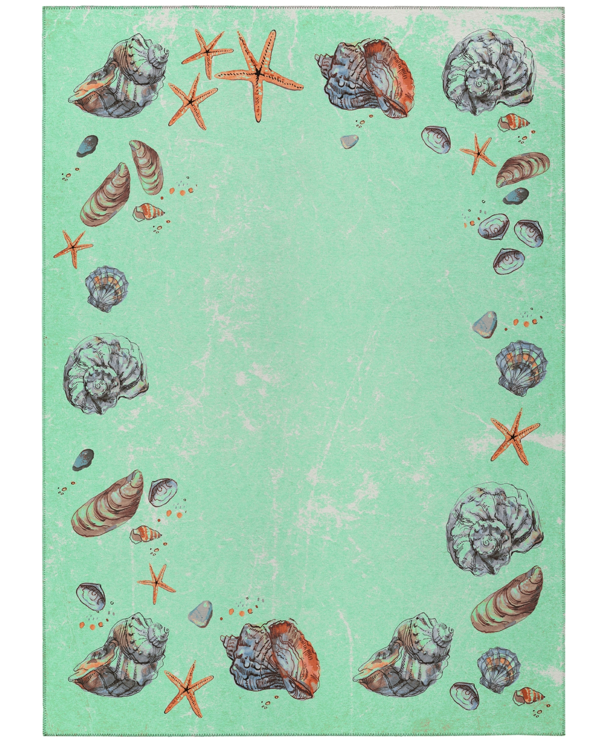 Dalyn Seabreeze Sz9 2'6x3'10 Area Rug In Mint