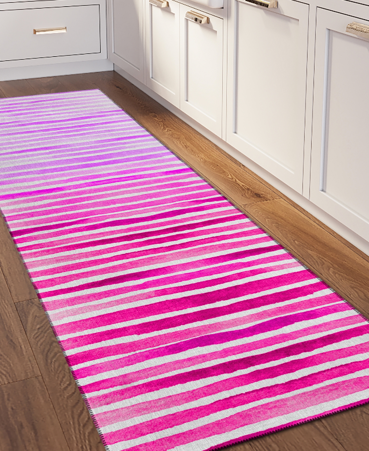 Dalyn Seabreeze Sz8 2'3x7'6 Runner Area Rug In Rose