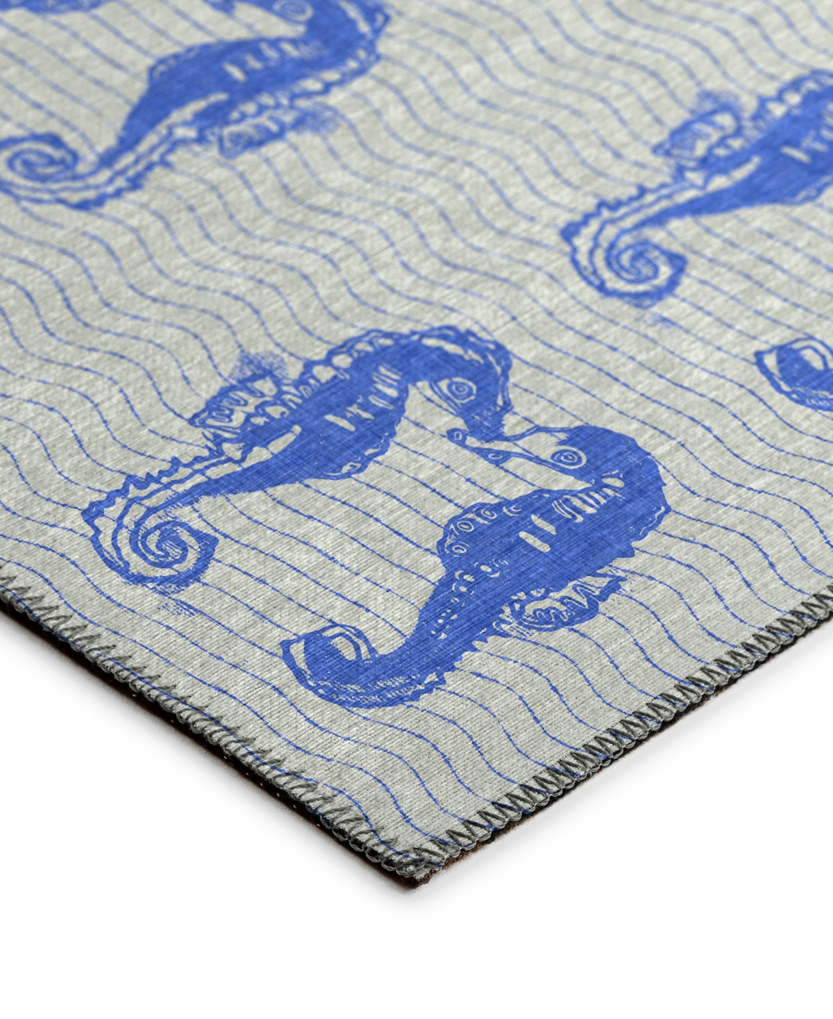 Dalyn Seabreeze Sz15 9'x12' Area Rug In Navy