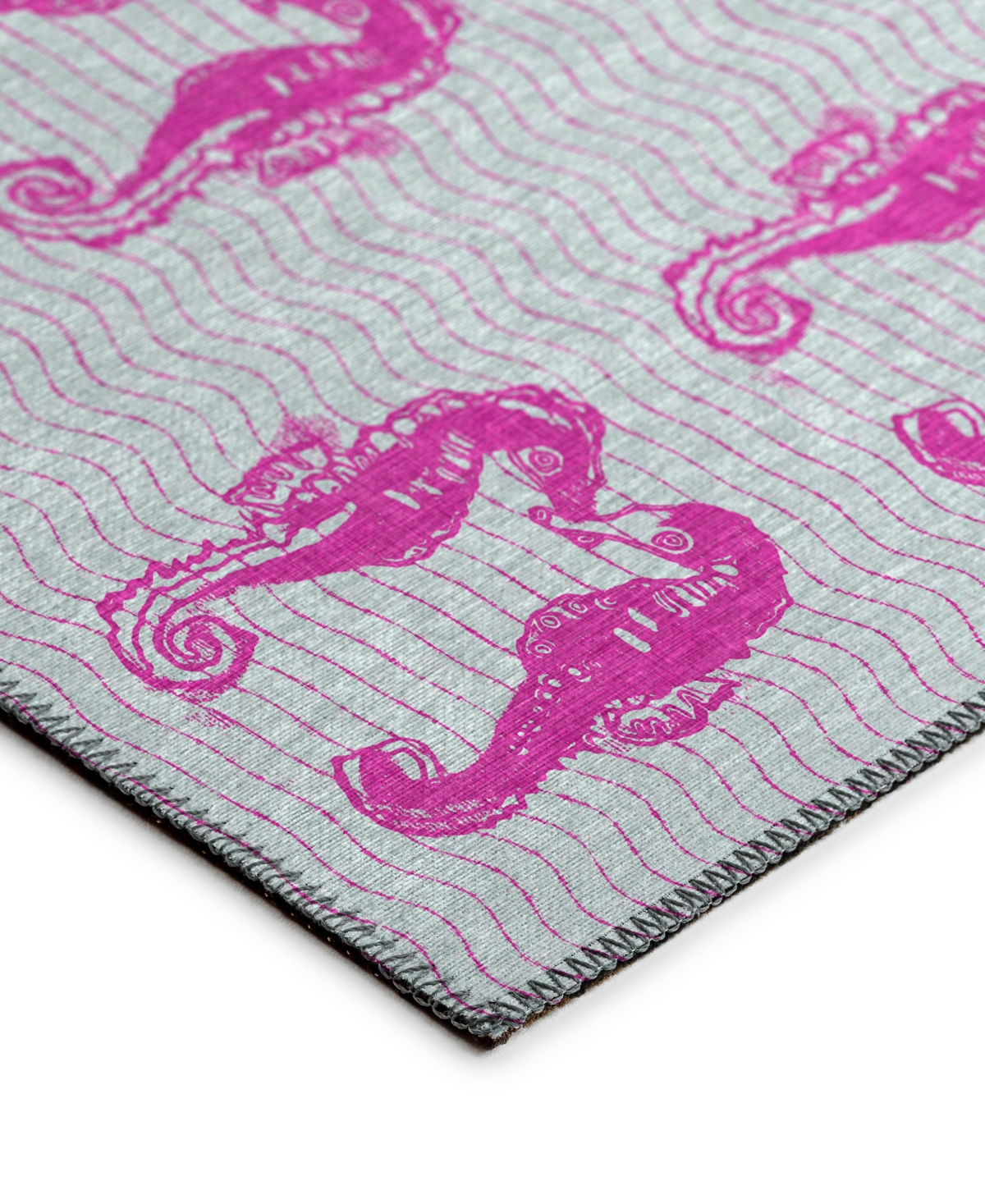 Dalyn Seabreeze Sz15 2'3x7'6 Runner Area Rug In Pink