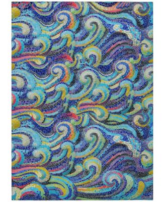 Seabreeze Washable SZ14 9'x12' Area Rug