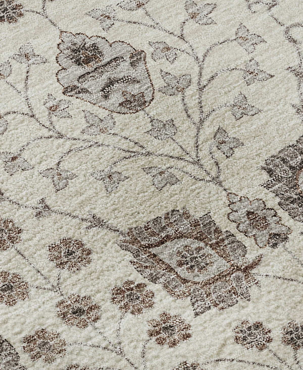 Dalyn Hatay Washable Hy8 10'x14' Area Rug In Ivory