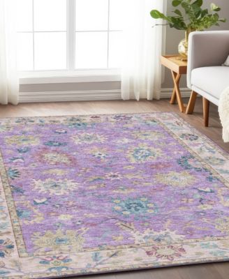 Hatay Washable HY7 2'3"x7'6" Runner Area Rug