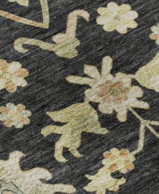 Hatay Washable HY2 8'x8' Round Area Rug