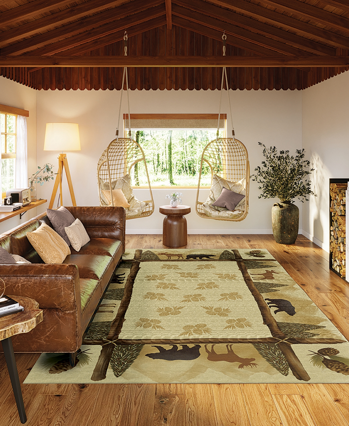 Dalyn Excursion Ex2 9'x12' Area Rug In Beige