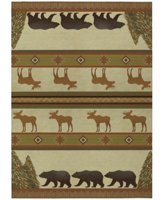 Excursion Washable EX1 3'x5' Area Rug