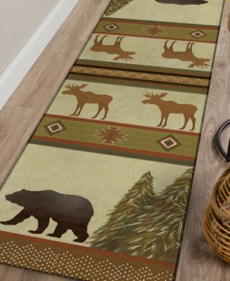 Excursion Washable EX1 2'3"x7'6" Runner Area Rug