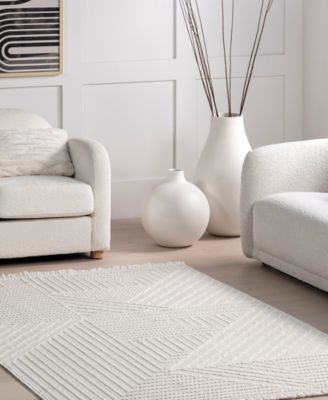 Nuloom Nature Land Makena Rug Collection In Bone