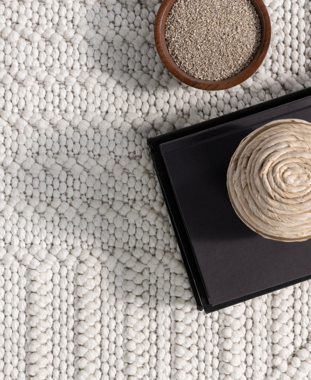 Nuloom Nature Land Makena 5'x7'6" Area Rug In Bone