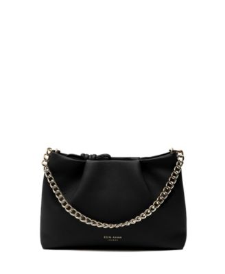 Midi Mayfair Leather Clutch Crossbody Bag