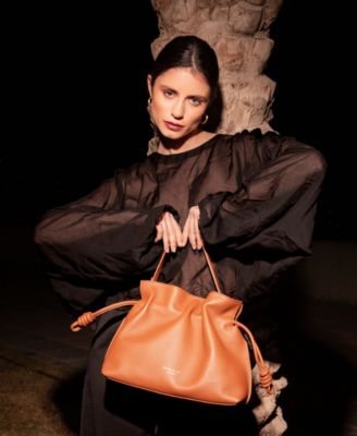 Midi Emma Leather Top Handle Crossbody Bag