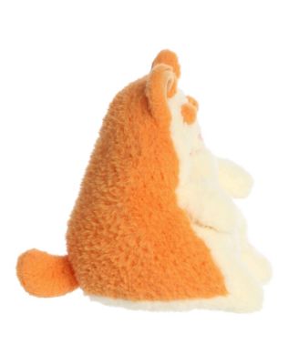Small Cheddar Mewmews Playful Plush Toy Orange 7"