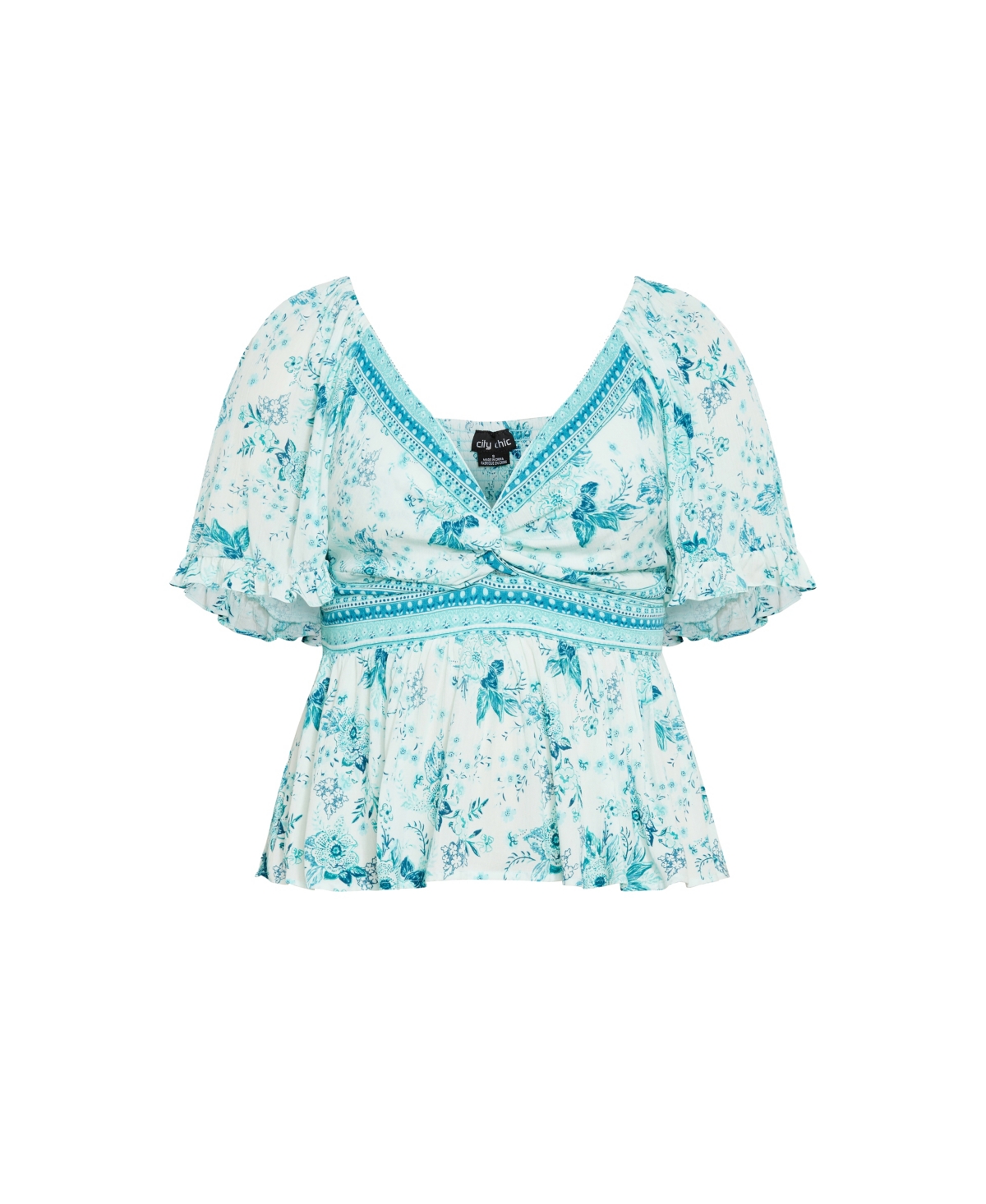 City Chic Women's Pretty Thing Top