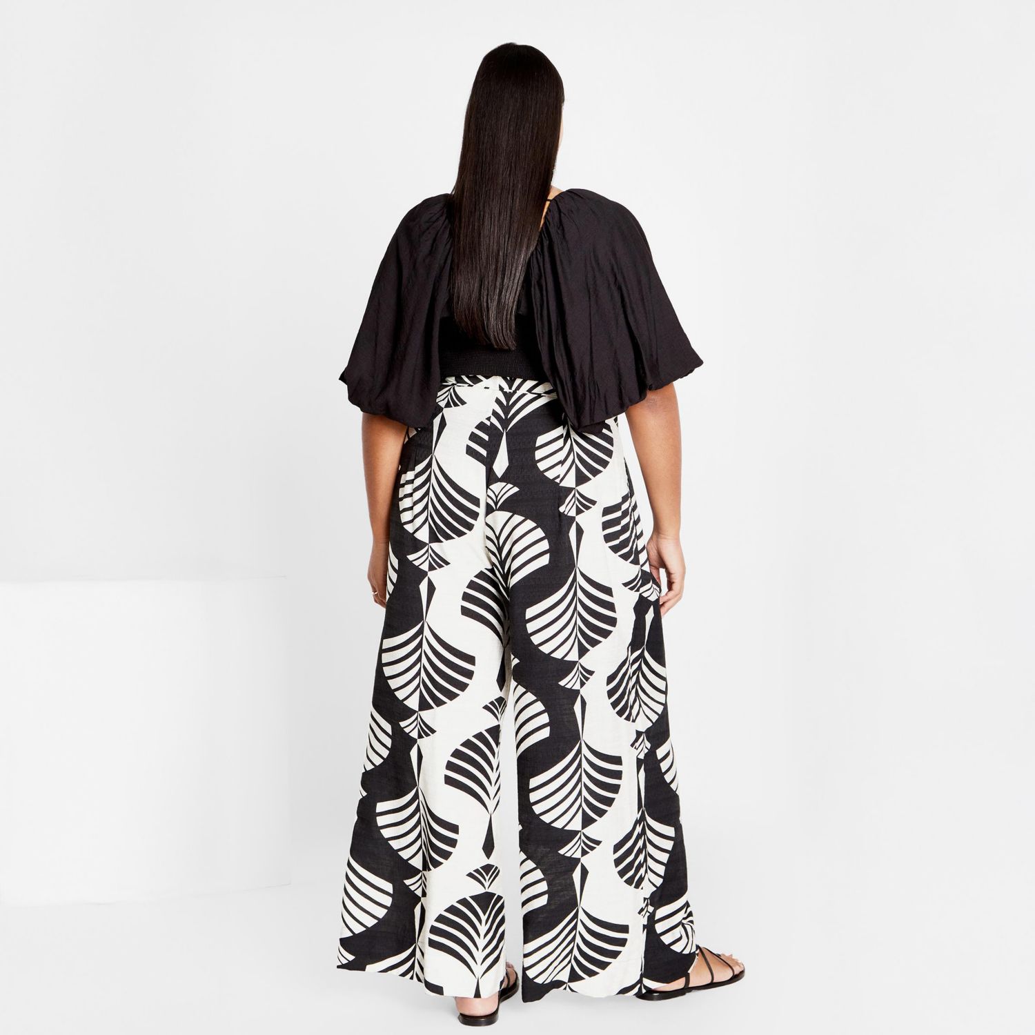 Plus Size Peta Print Pant