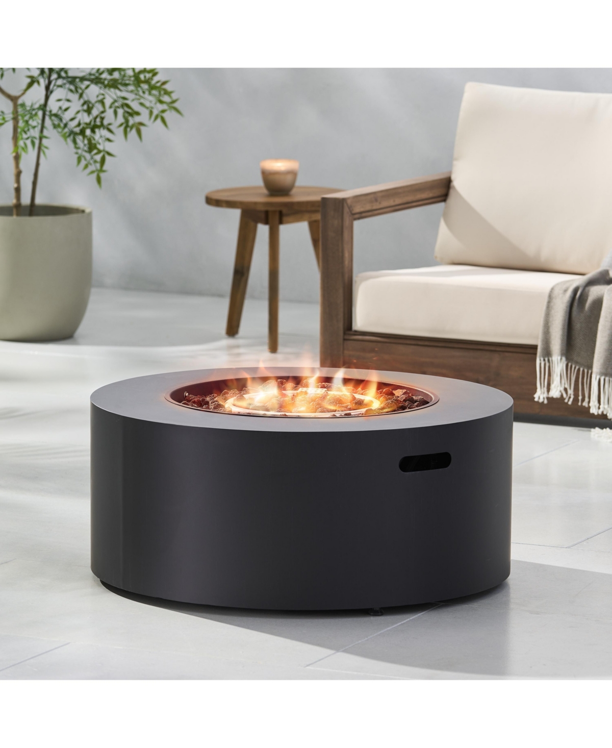 Simplie Fun Cozy Fire Pit for Summer Nights - Easy Assembly for Effortless Ambiance