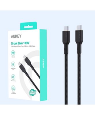 CB-KCC102 | 100W 1.8m USB-C to USB-C Cable