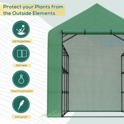 Walk-In Greenhouse Control Environment, Protect Plants, Grow Tropicals
