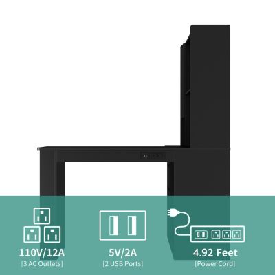 Streamdale L-Shaped Desk with Charging Station
