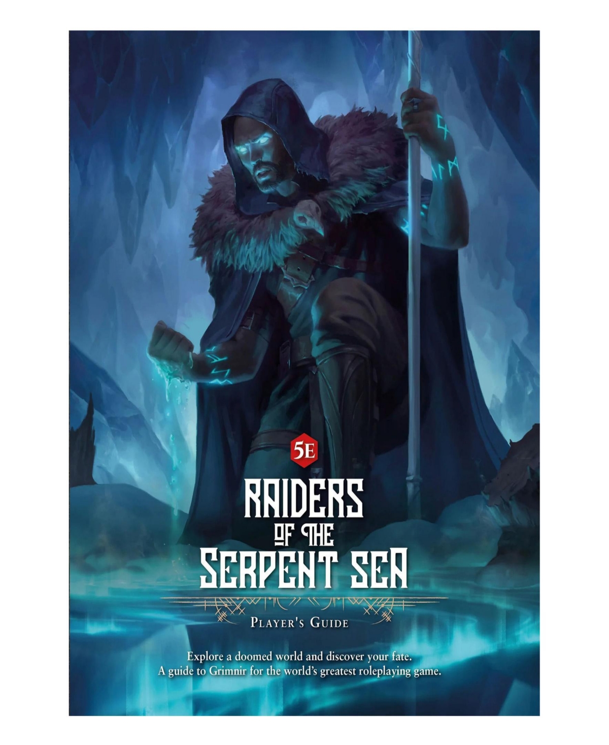 Modiphius Raiders Of The Serpent Sea Player's Guide 5e Rpg Book In Blue