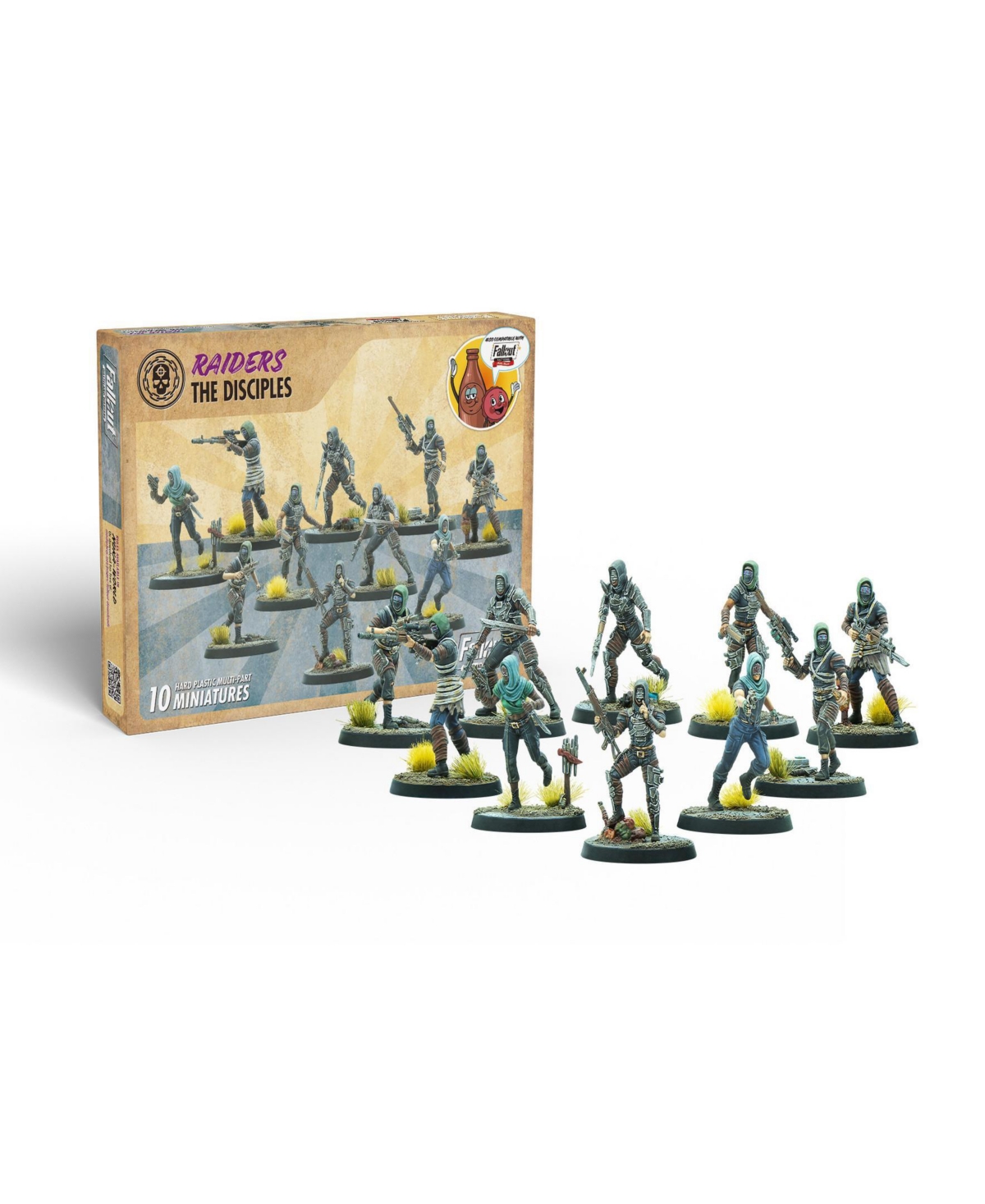 Modiphius Fallout Wasteland Warfare Raiders The Disciples In Multi