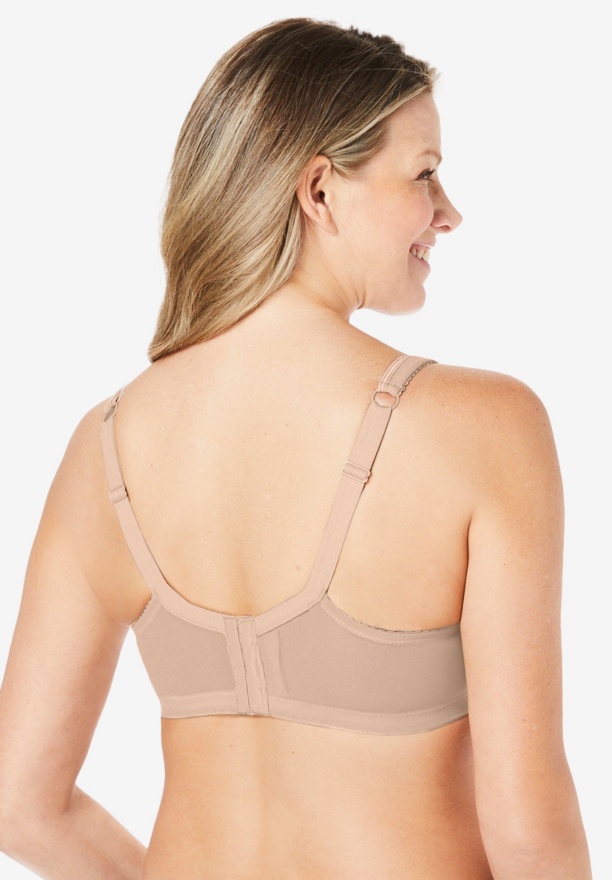 Comfort Choice Plus Size Exclusive Patented Side Wire Bra