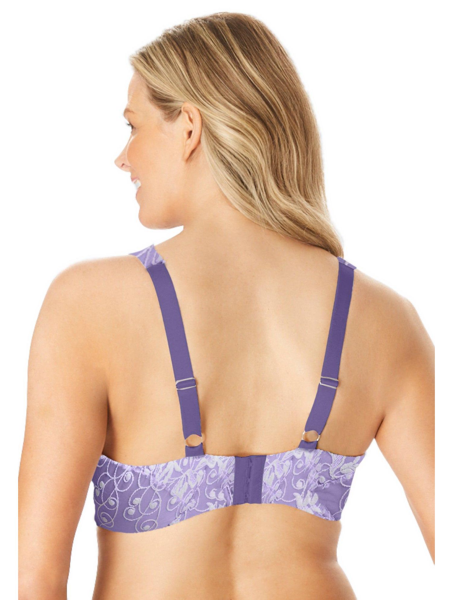 Women's Embroidered Underwire Bra