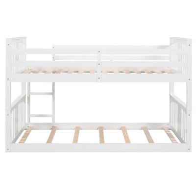 Streamdale Twin Over Twin Bunk Bed With Ladder