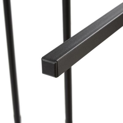 Modern Platform Bed with LED Lights, USB Ports