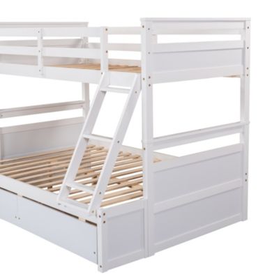 Streamdale Twin Over Full Bunk Bed With Storage