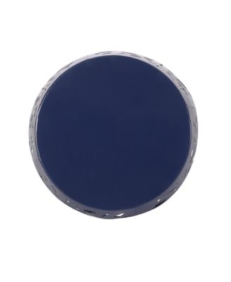 Modern Palm Leaf Side Table with Durable Iron Frame