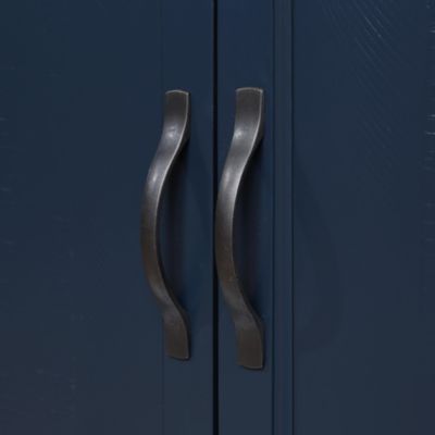 Versatile Retro Console Table with Four Color Options