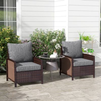 Plush Patio Chair Cushions Comfy, Fade-Resistant, Elegant