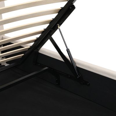 Streamdale Queen Size Upholstered Platform Bed With A Hydraulic Storage System