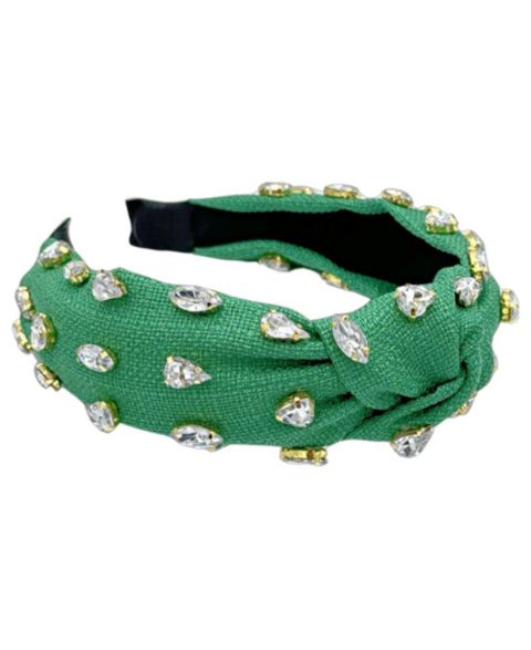 Женские аксессуары для волос Headbands of Hope Traditional Woven Headband - Green Gem