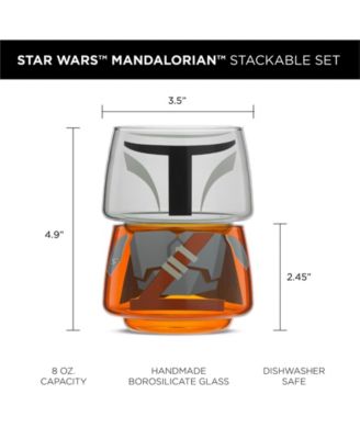 Star Wars™ Stackable Character Collection Mandalorian Stackable Glasses - 8 oz