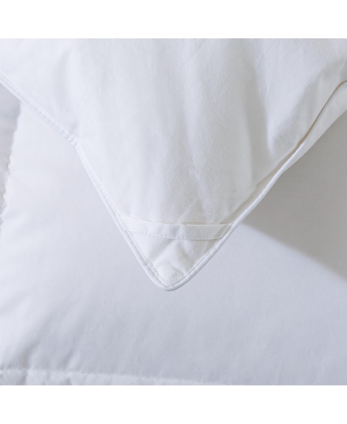 Royal Velvet Year Round White Goose Nano Down Feather Blend Comforter In White