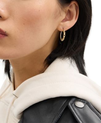 Signature Mixed Hoop Earrings