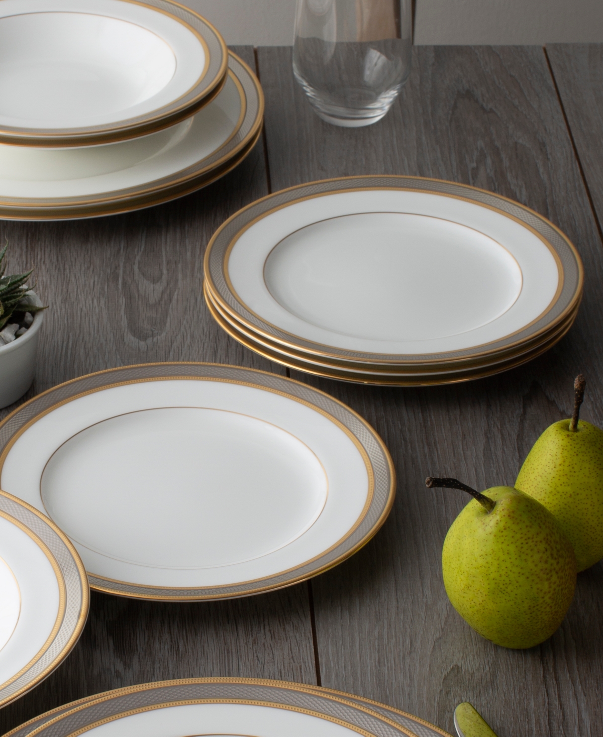 Noritake Brilliance 5-Piece Place Setting -gold/platinum